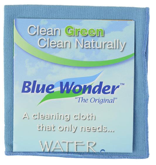 Blue Wonder Classic Microfiber Cleaning Cloth Try Me Size