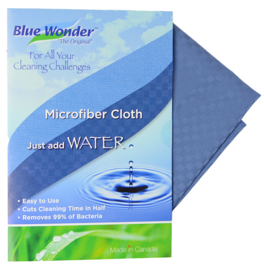 Blue Wonder Deluxe Microfiber Cleaning Cloth for Delicate Surfaces - Comes in 3 Sizes
