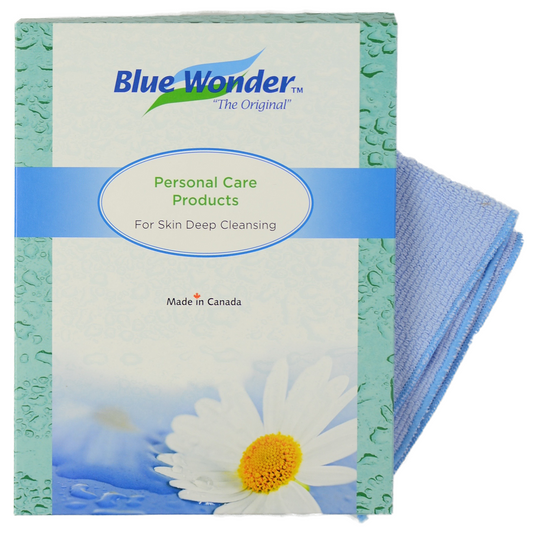 Blue Wonder Microfiber Face Cloth - Skin Cloth